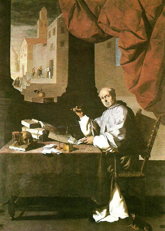 Francisco de Zurbaran gonzalo de illescas, bishop of cordova oil painting image